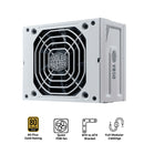 Cooler Master V850 SFX Gold Full-Modular 80+ Gold Certified SFX Power Supply (White)