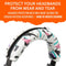 Wicked Cushions Corsair Virtuoso Silicone Headband Cover - WC BandZ Virtuoso (90s Black, 90s White)