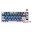 Royal Kludge RK-M75 Tri-Mode RGB 81 Keys Hot-Swappable Mechanical Keyboard Ocean Blue