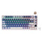 Royal Kludge RK-M75 Tri-Mode RGB 81 Keys Hot-Swappable Mechanical Keyboard Ocean Blue