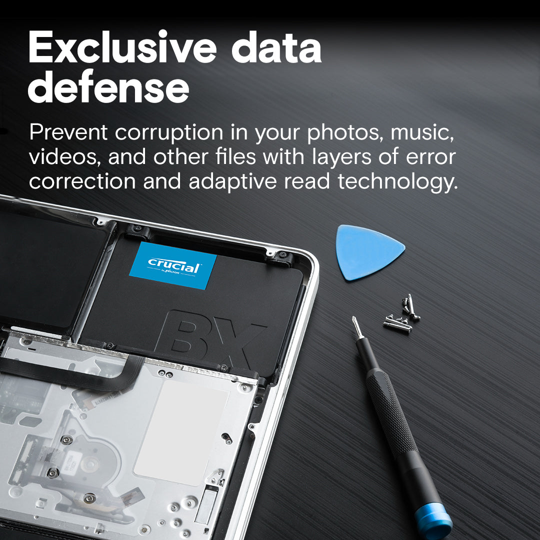 Crucial BX500 4TB 3D NAND SATA 2.5-Inch SSD (CT4000BX500SSD1)