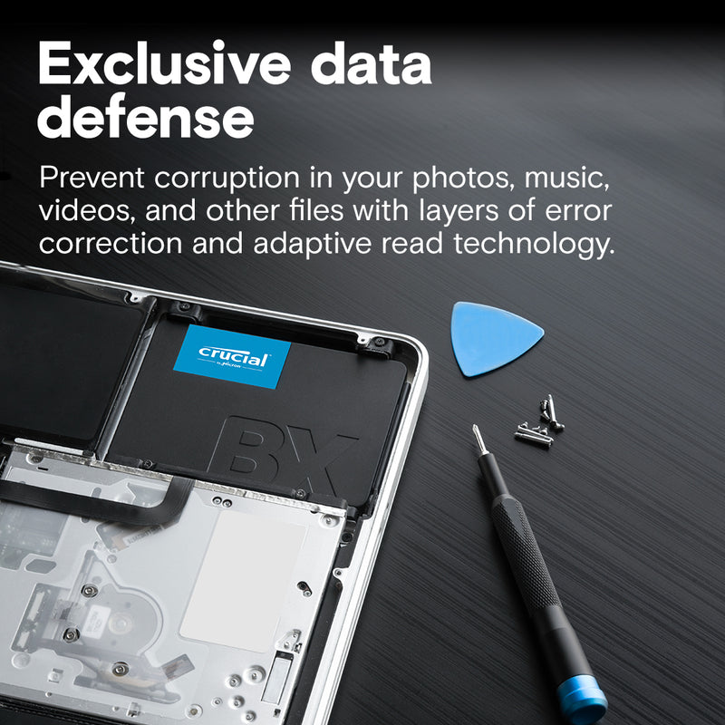 Crucial BX500 4TB 3D NAND SATA 2.5-Inch SSD (CT4000BX500SSD1)