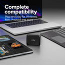 Crucial X10 Pro USB 3.2 Gen-2x2 (20Gb/s) 2100MB/s Read Type-C Portable SSD (1TB, 2TB, 4TB)