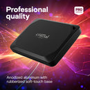 Crucial X10 Pro USB 3.2 Gen-2x2 (20Gb/s) 2100MB/s Read Type-C Portable SSD (1TB, 2TB, 4TB)