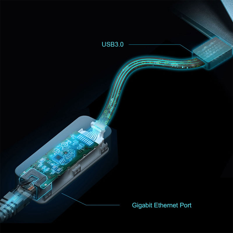 TP-Link UE306 USB 3.0 to RJ45 Gigabit Ethernet Network Adapter