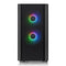 Thermaltake V150 TG RGB Breeze Micro Case 4mm Tempered Glass With 120mm RGB Front Fans PC Case (Black)