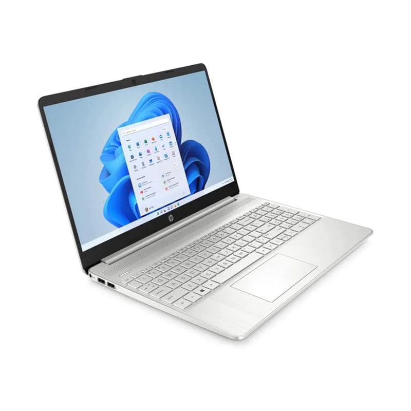 HP 15-FC0205AU Laptop (Natural Silver) | 15.6" FHD (1920x1080) | R7-7730U | 16GB RAM | 512GB SSD | AMD Radeon Graphics | Windows 11 Home | Ms Office Home & Student 2021 | HP Prelude Topload Bag