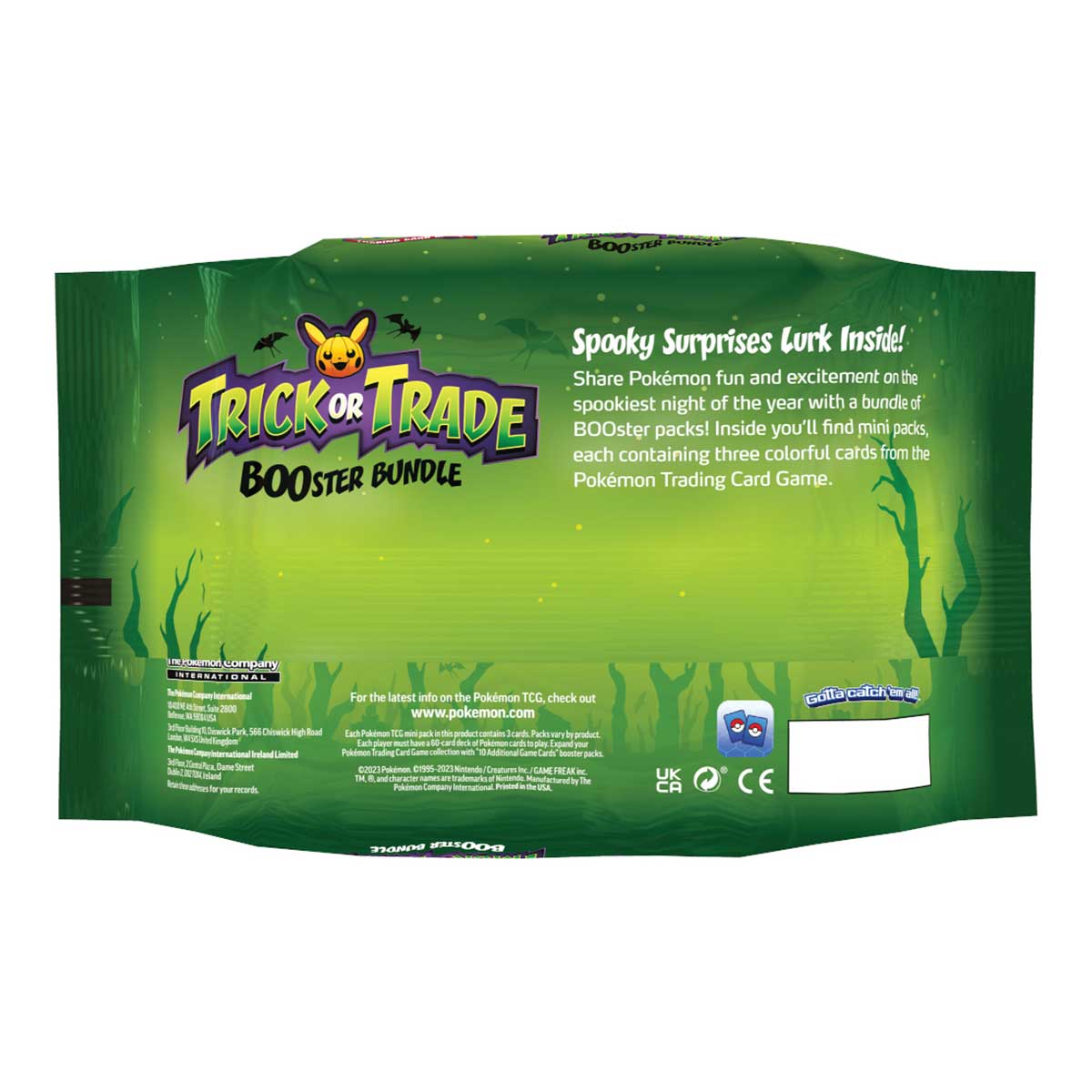 Pokemon Trading Card Game Trick Or Trade Booster Bundle (290-85257)