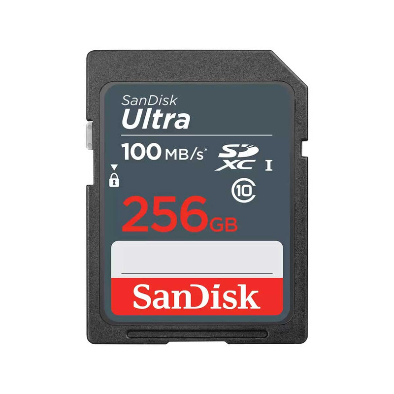 Sandisk Ultra SDXC UHS-I 256GB Class 10 100MB/S Memory Card (SDSDUNR-256G-GN3IN)