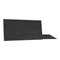 Streamplify Acoustic Panel Slim 12mm High-Density Polyester Fiber 60X30CM (6-Packs) (Dark Grey & Pink)