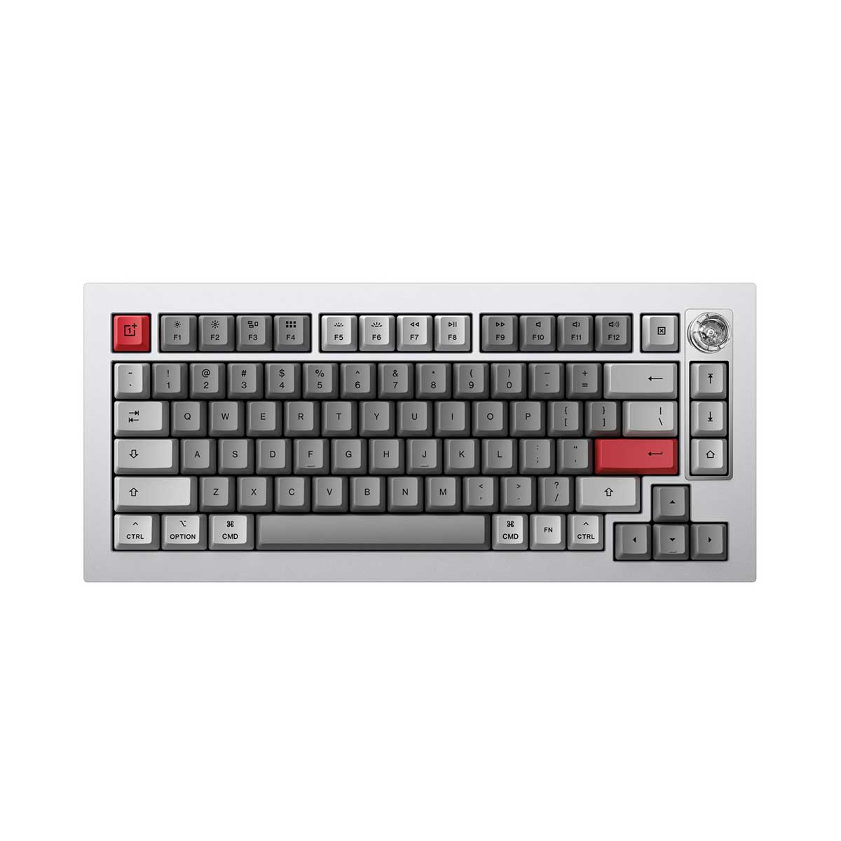 Keychron 81 Pro QMK/VIA Wireless Custom Mechanical Keyboard - Dark Grey Winter Bonfire (Tactile Switch) (OP-81P-T3)