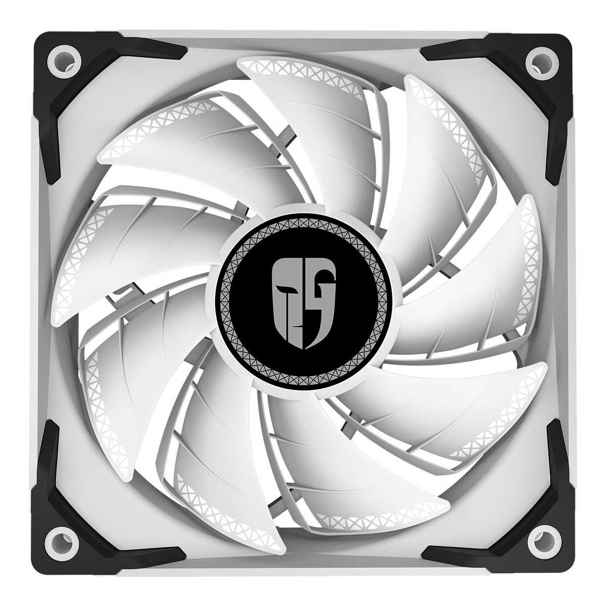 DEEPCOOL TF120S 2-Layer Blade 120MM Case Fan (White) (DP-GS-H12FDB-TF120S-WH)

