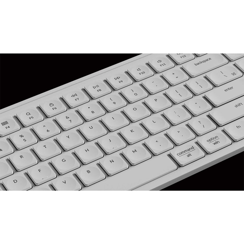 Keychron B1 Pro Ultra-Slim Compact Wireless Mechanical Keyboard (Ivory White) (B1P-K8)