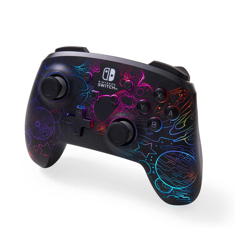 PowerA Lumectra Enhanced Wireless Controller For Nintendo Switch (Galactic Vortex)