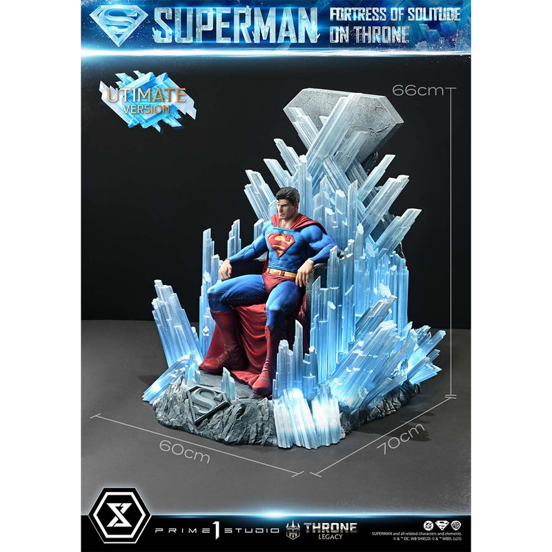 Throne Legacy Superman (Comics) Superman Fortress of Solitude on Throne | DataBlitz