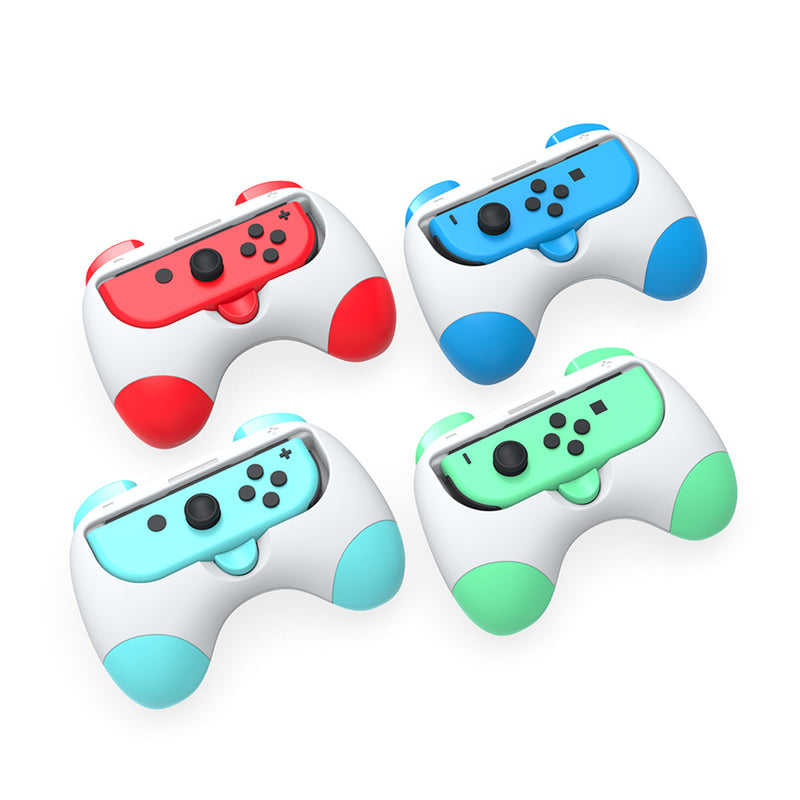 Dobe Controller Grip for Nintendo Switch / Switch OLED Joy-Pad (Pink/Yellow, Red/Blue, Purple/Green, Light Green/Light Blue) TNS-2130