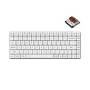 Keychron K3 PRO QMK/VIA Hot-Swappable White Backlit Custom Wireless Mechanical Keyboard - White (Brown Switch) (K3P-O3)