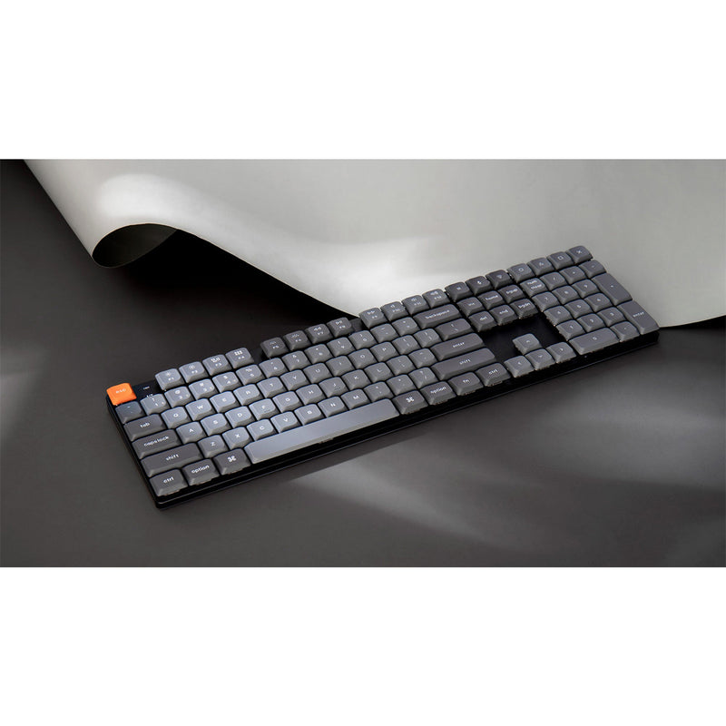 Keychron K5 Max QMK/VIA RGB Backlight Hot-Swappable Wireless Custom Mechanical Keyboard (Low Profile Gateron Mechanical Brown Switch/Red Switch) (K5M-H3, K5M-H1)