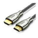 UGreen HDMI 2.0 Male To Male Carbon Fiber Zinc Alloy Cable - 3m (Gray) (HD131/50109)