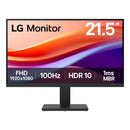 LG 22U401A-B 21.5" FHD (1920x1080) 100Hz 5ms GTG VA Monitor with Tilt Adjustment