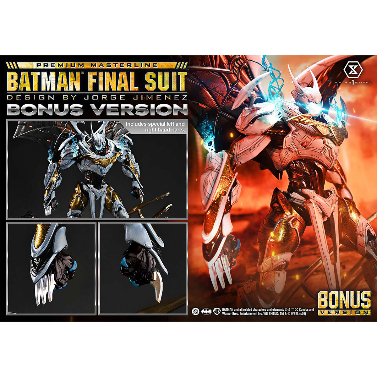 Premium Masterline Justice League (Comics) Batman Final Suit (Design by Jorge Jimenez)