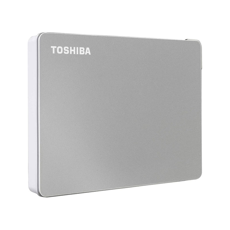 Toshiba Canvio Flex 4TB 2.5" USB 3.2 Portable External Hard Drive (Silver)