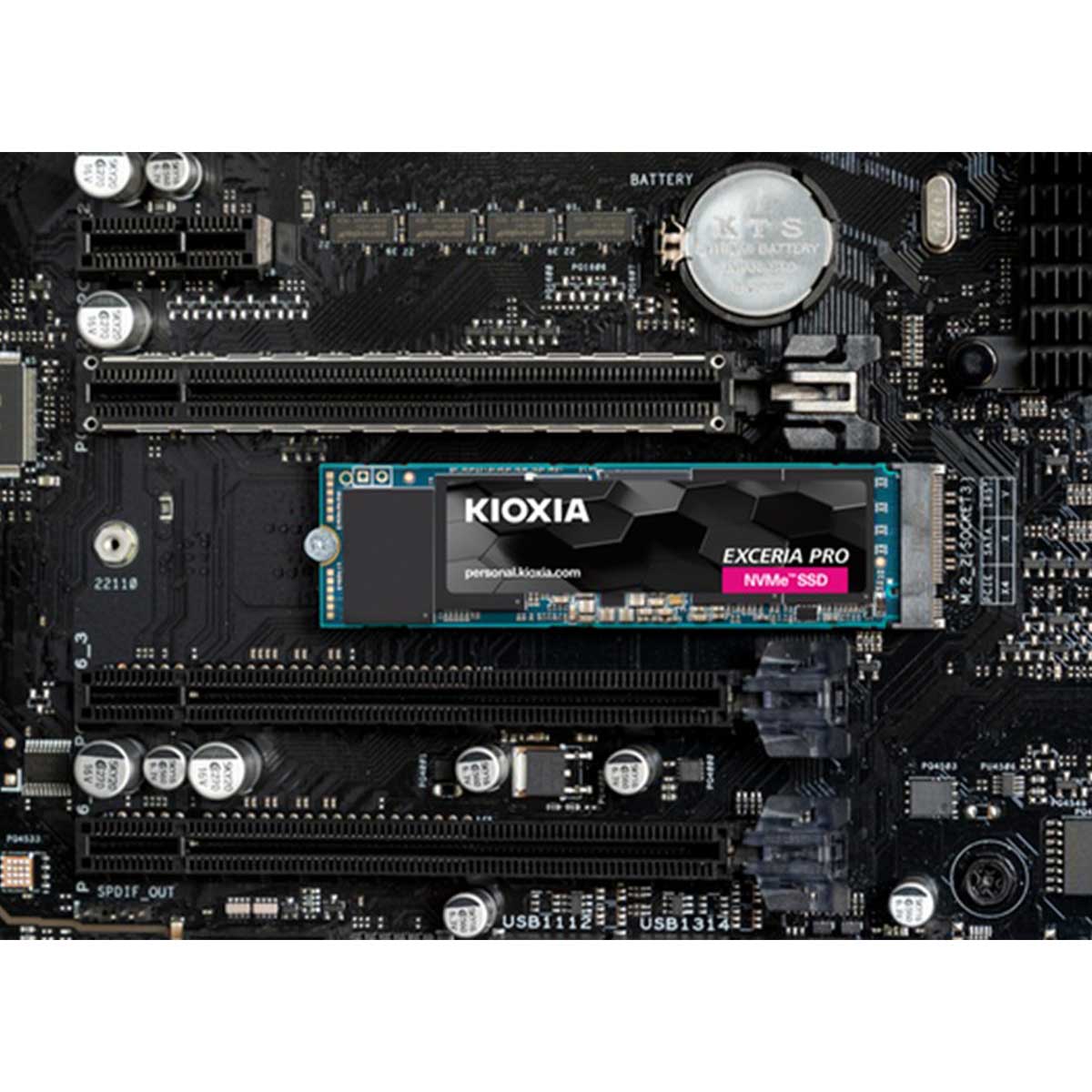 Kioxia Exceria PRO PCIe Gen4 x4 M.2 2280 NVME SSD (1TB, 2TB) (LSE10Z00