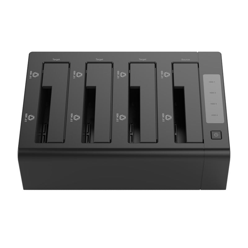 Orico 4 Bay 2.5"/3.5" Sata HDD/SSD Docking Station (Black) (6648US3-C)