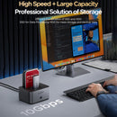 Orico IT28E-C 2-Bay Hard Drive Docking Station for M.2 NVMe SSD & 2.5-inch SSD/HDD & 3.5-inch HDD