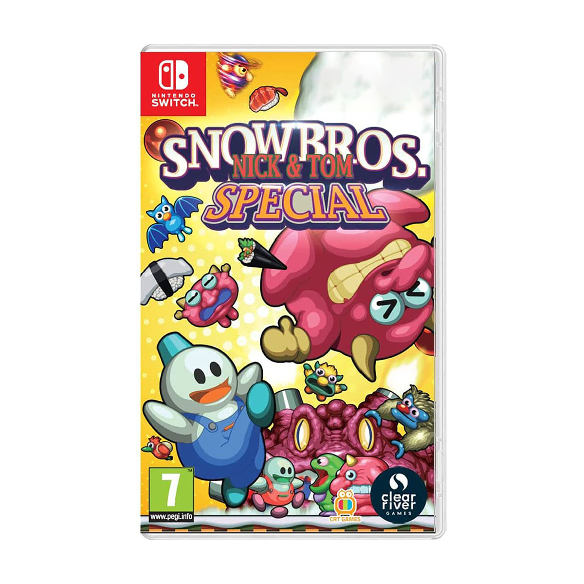 NINTENDO SWITCH SNOW BROS. NICK & TOM SPECIAL LIMITED EDITION