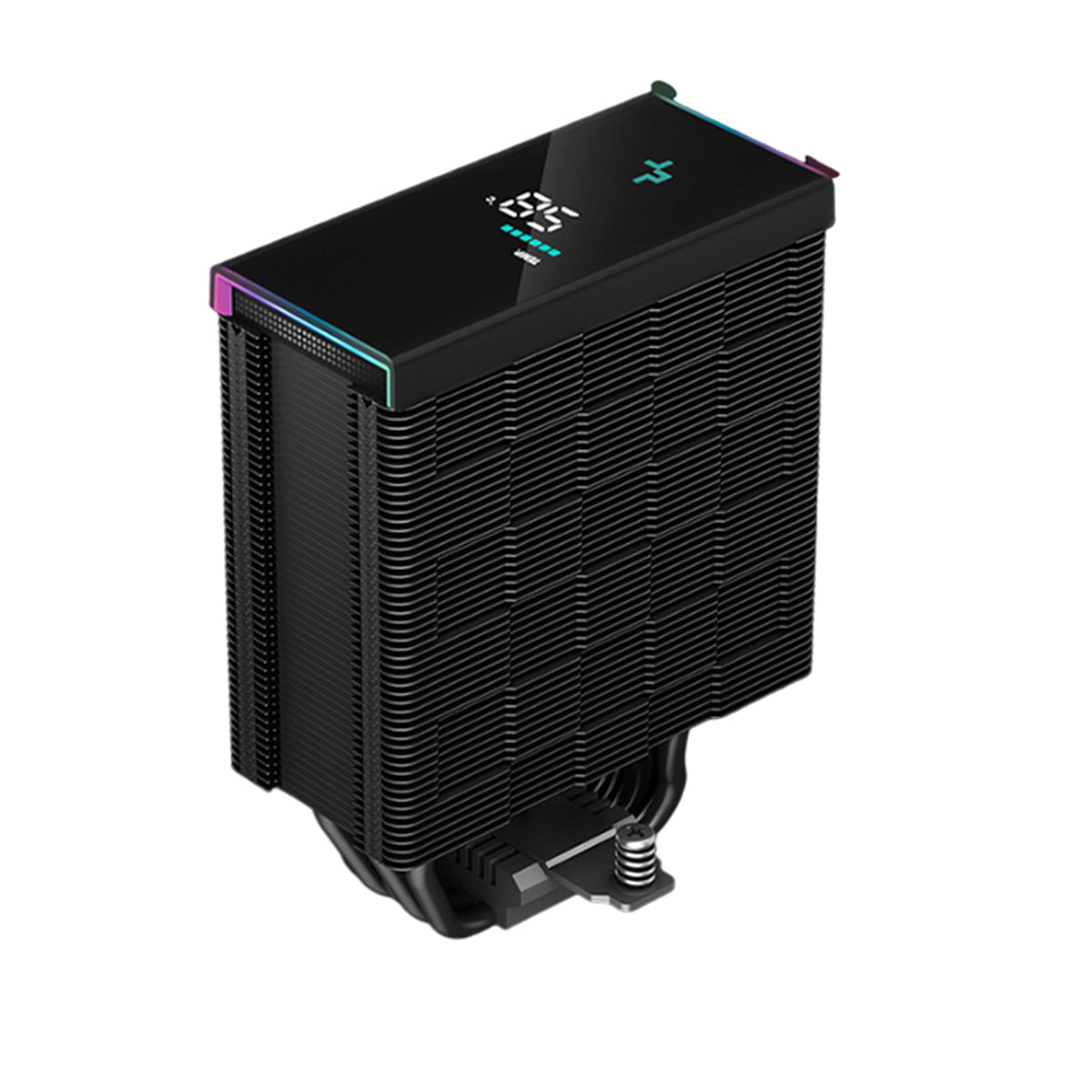 Deepcool AK500S Digital CPU Cooler With a Status Display (Black) (R-AK500S-BKADMN-G)