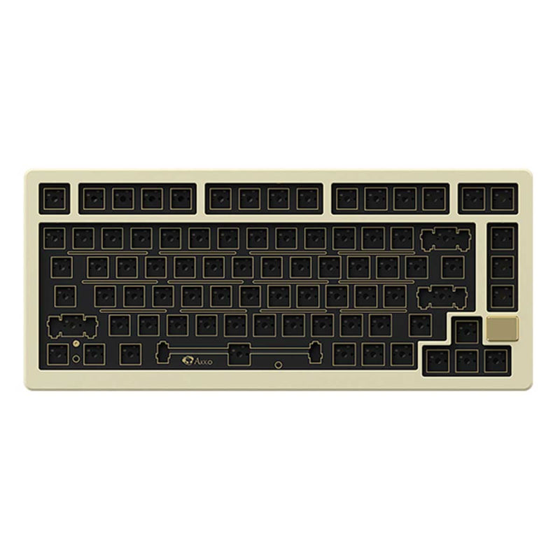 Akko SPR75 Spring Mount Keyboard Kit (Cream White)