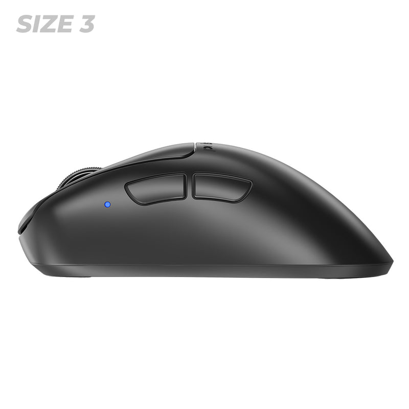 Pulsar Xlite V4 Ultralight Weight eSports Mouse Size 3 (Black, White) (PXL431, PXL432)
