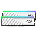 Adata XPG Lancer Blade 32GB (2x16GB) RGB DDR5 6400MT/s CL 32-39-39 1.4V Desktop Memory with Heatsink (Black, White) (AX5U6400C3216G-DTLABRBK, AX5U6400C3216G-DTLABRWH)