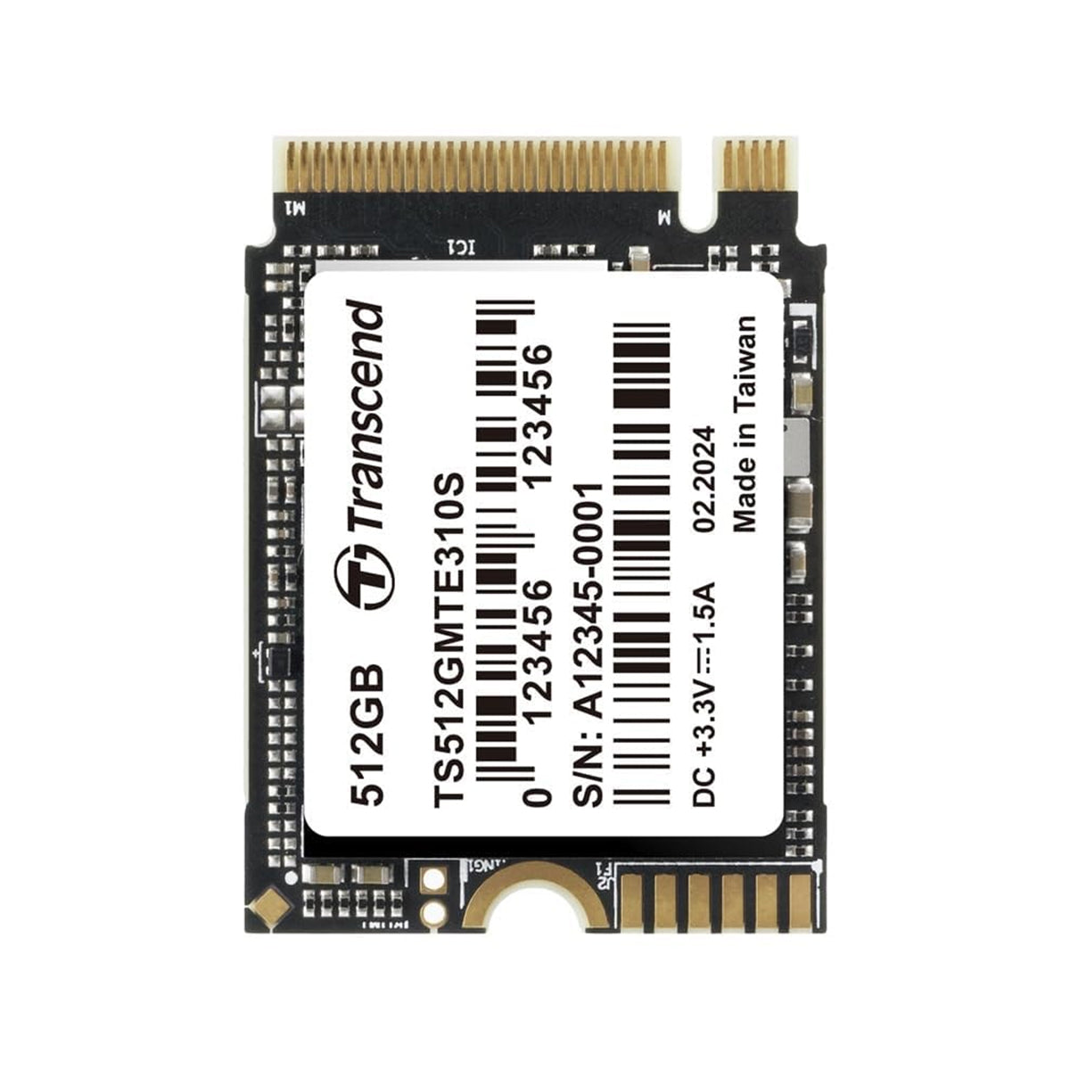 Transcend 310S M.2 2230 PCIe Gen4 x4 Internal SSD (512GB, 1TB, 2TB)