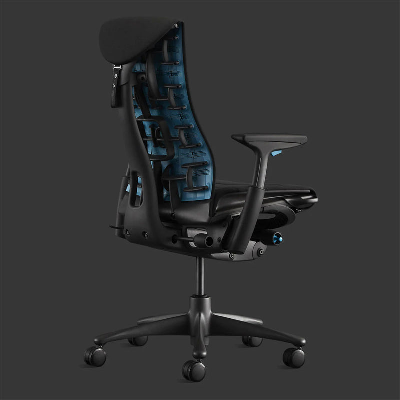 Herman Miller X Logitech G Embody Gaming Chair (Black/Cyan)