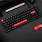 Keychron Lemokey X6 QMK Red Backlight 65% Wired Mechanical Gaming Keyboard (Brown Switch) (X6-A3)