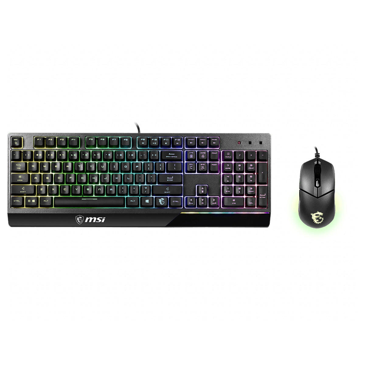 MSI VIGOR GK30 RGB GAMING KEYBOARD AND MOUSE COMBO - DataBlitz