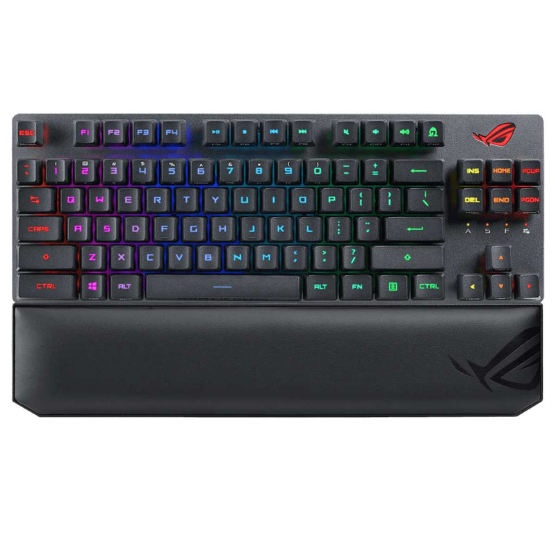 ASUS ROG Strix Scope RX TKL Wireless Deluxe Optical Mechanical Gaming Keyboard (ROG RX Red Switch Linear & Swift) (X807) - DataBlitz