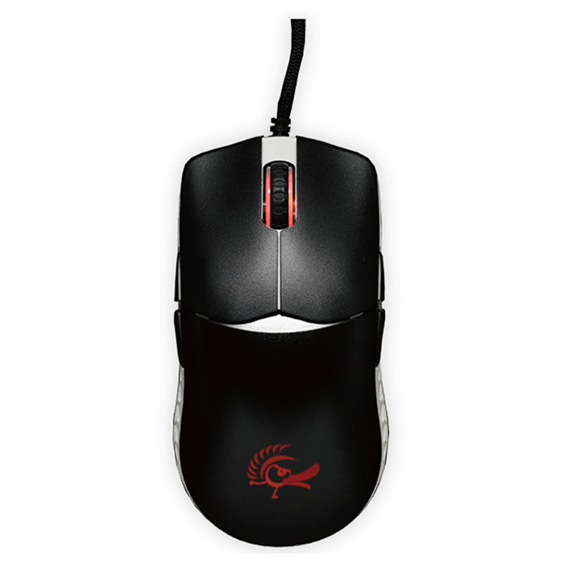 DUCKY FEATHER BLACK & WHITE EDITION GAMING MOUSE (DMFE20O-OAZPA7A) - DataBlitz