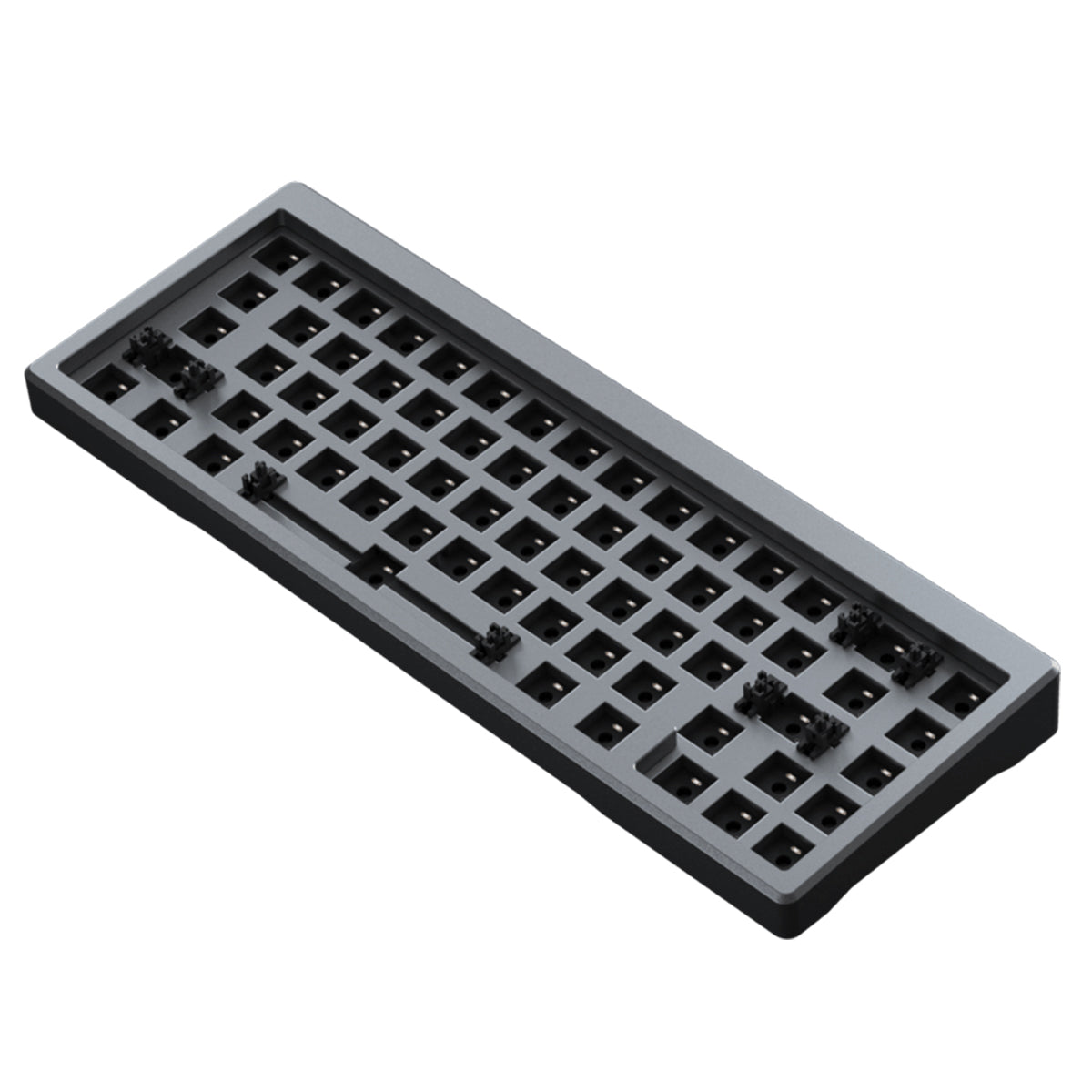 AKKO MOD005 RGB MECHANICAL KEYBOARD HOT-SWAPPABLE DIY KIT GASKET MOUNT WITH 67-KEY LAYOUT (GRAY) - DataBlitz