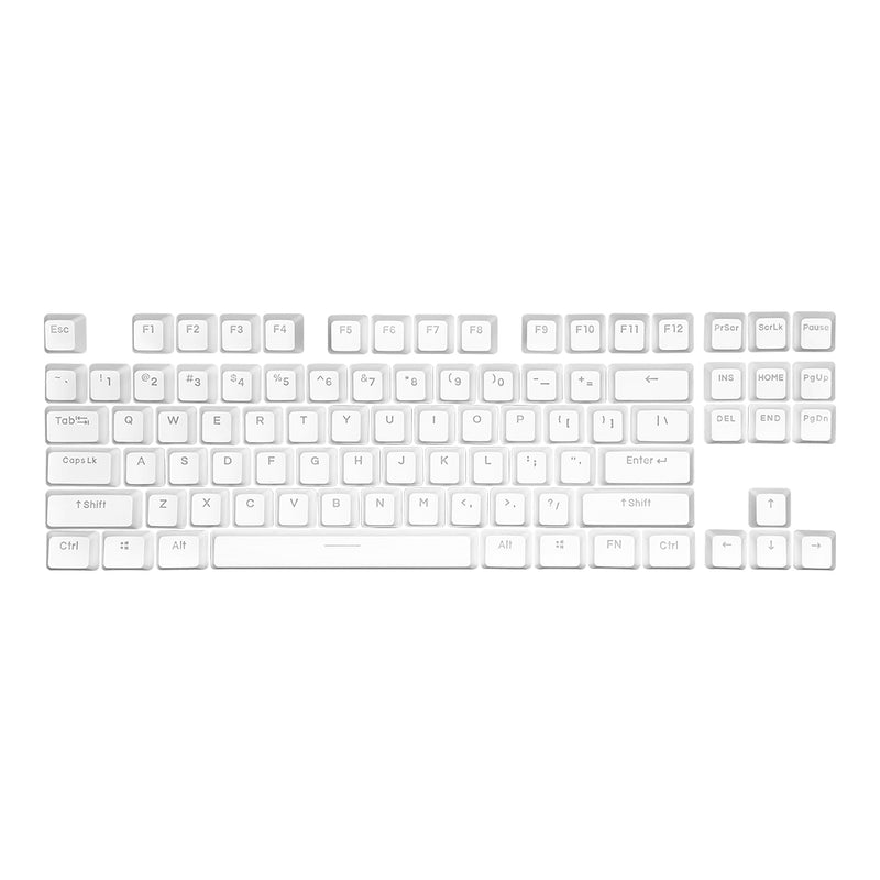 COOLER MASTER PBT BACKLIT KEYCAP UPGRADE SET (WHITE) - DataBlitz