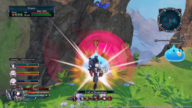 PS4 CYBERDIMENSION NEPTUNIA 4 GODDESSES ONLINE ALL