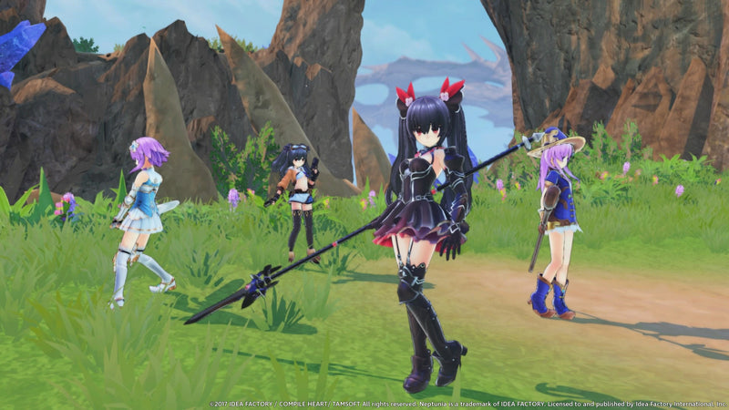 PS4 CYBERDIMENSION NEPTUNIA 4 GODDESSES ONLINE ALL