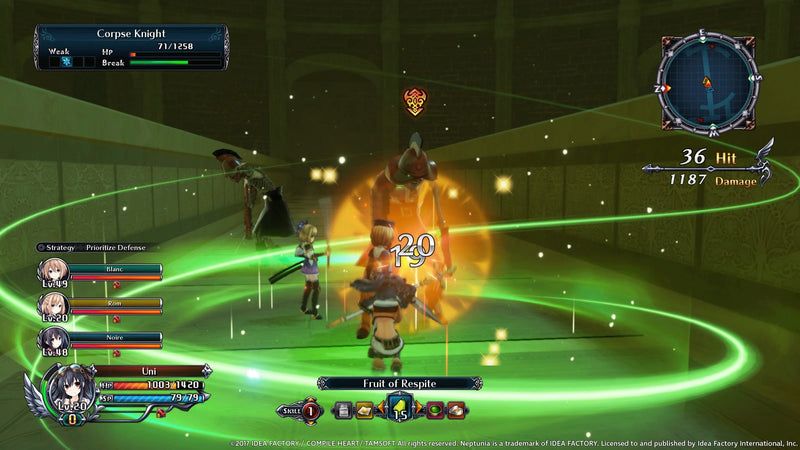 PS4 CYBERDIMENSION NEPTUNIA 4 GODDESSES ONLINE ALL