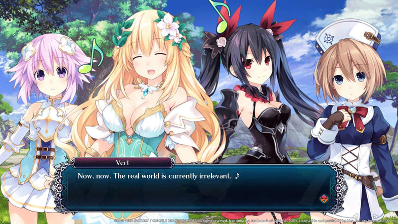 PS4 CYBERDIMENSION NEPTUNIA 4 GODDESSES ONLINE ALL