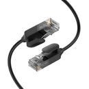 UGreen Cat6a UTP Round & Ultra Slim Pure Copper Ethernet Cable - 5m (Black) (NW122/70654)