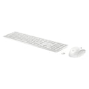 HP 650 Wireless Keyboard & Mouse Combo (White) (4R016AA)