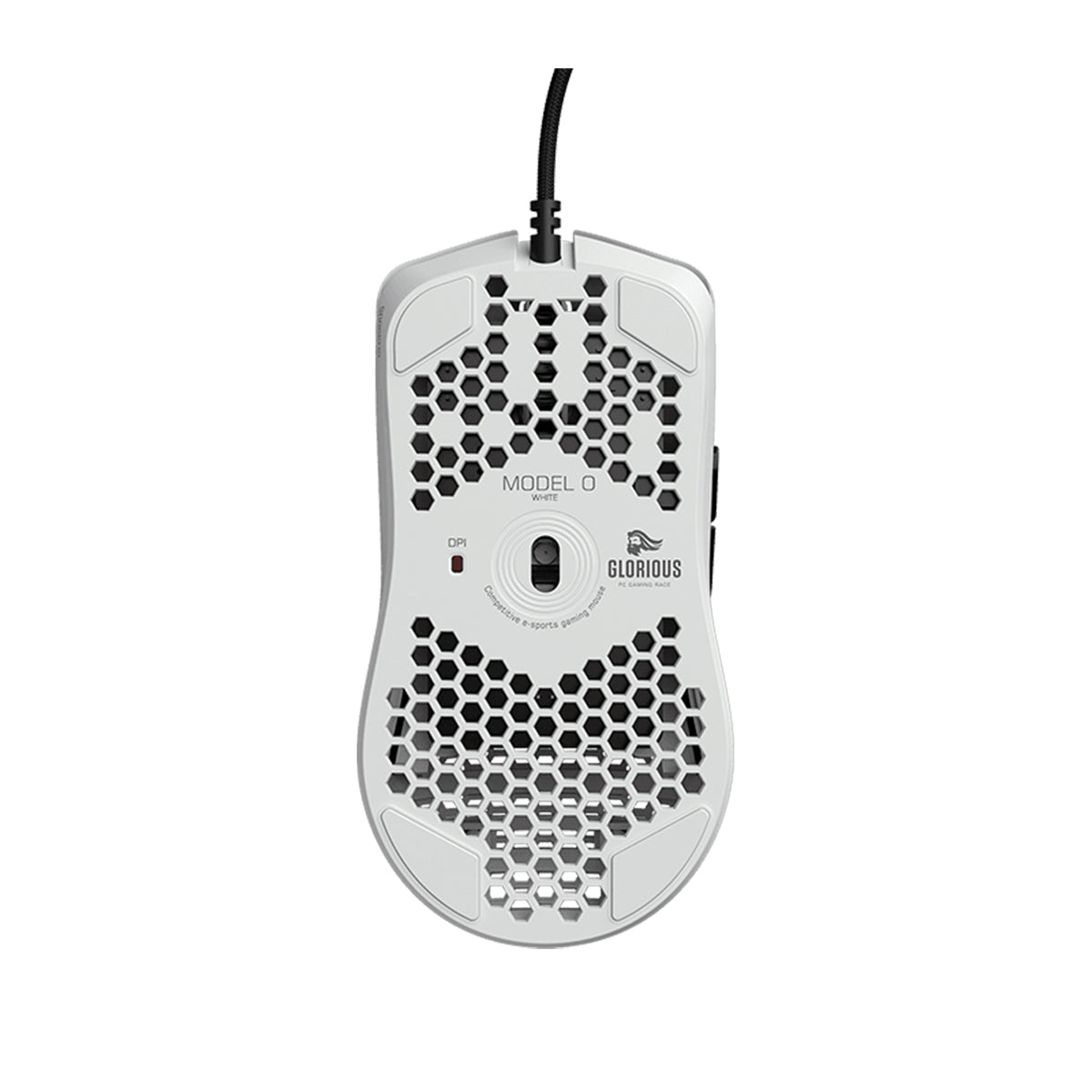 GLORIOUS MODEL O- (MINUS) RGB GAMING MOUSE (MATTE WHITE) - DataBlitz