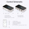 Vention 3-in-1 Out HDMI Switcher (Gray Aluminum Alloy Type, Blue Aluminum Alloy Type)
